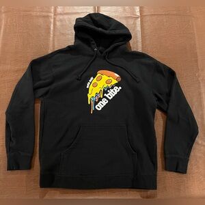 Awful Cloth One Bite Pizza Hoodie Sweatshirt - Size Large